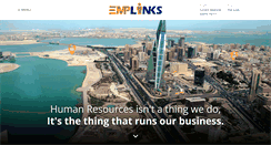 Desktop Screenshot of emplinksbh.com